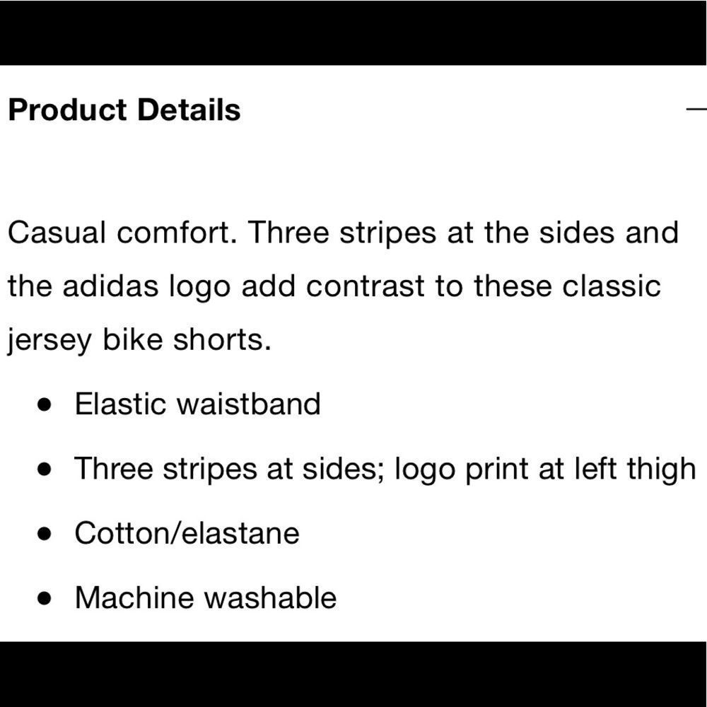 Adidas biker shorts - Picture 6 of 6